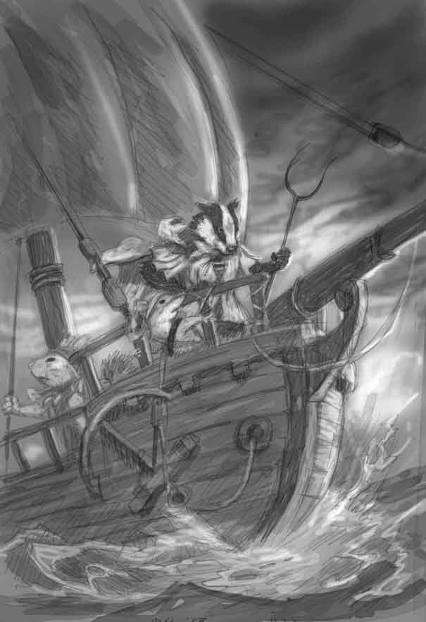 Eulalia! Pencil Rough