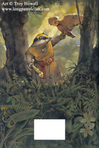 Outcast of Redwall Back CoverArt by Troy Howell